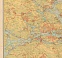 Stockholm city and adjacent communes map, 1911, LEFT HALF