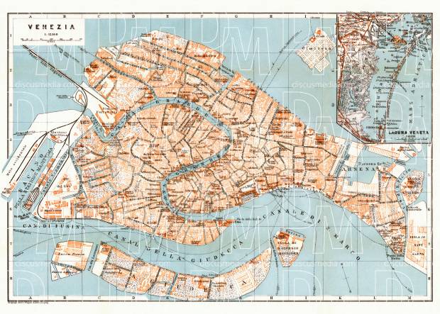 vintage city map
