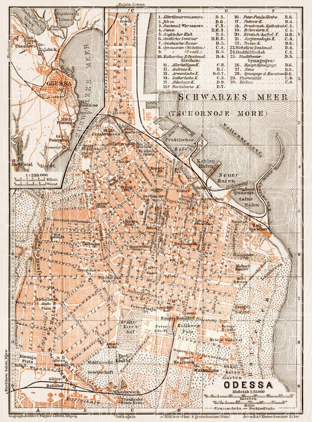 City Of Odessa Maps Old Map Of Odessa In 1914. Buy Vintage Map Replica Poster Print Or Download  Picture