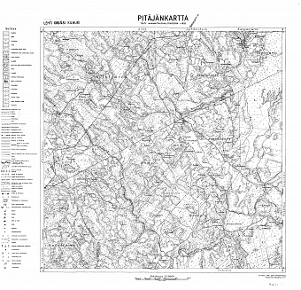 Kumuri. Pitäjänkartta 423104. Parish map from 1932