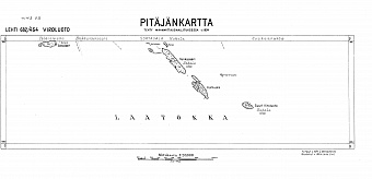 Suri-Viroluoto Island. Viroluoto. Pitäjänkartta 414303. Parish map from 1934