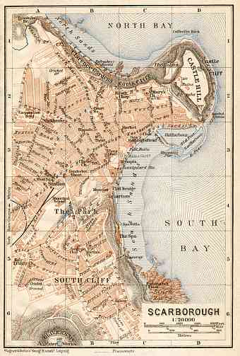 Scarborough city map, 1906