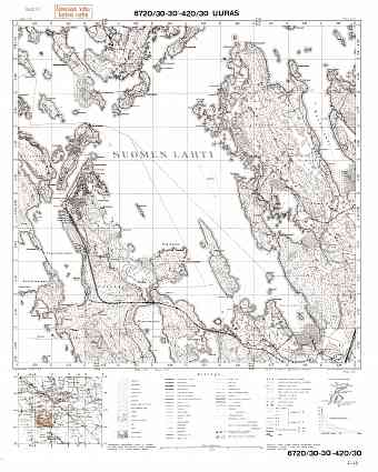 Region and Overview Maps: Old Antique Karelia and Karelian Isthmus Prints  and Pictures. Map gifts. The 1900 Collection