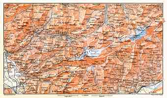 Ormont Valley and environs map, 1897