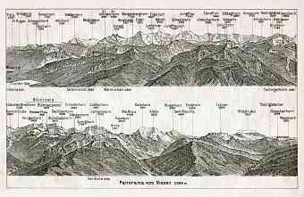 Niesen mount panorama, 1909