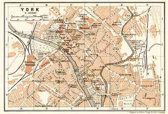 York city map, 1906