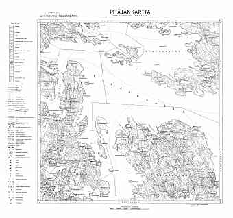 Tulolansaari. Tulolansaari. Pitäjänkartta 414402. Parish map from 1931