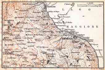 Stresa and environs map, 1897