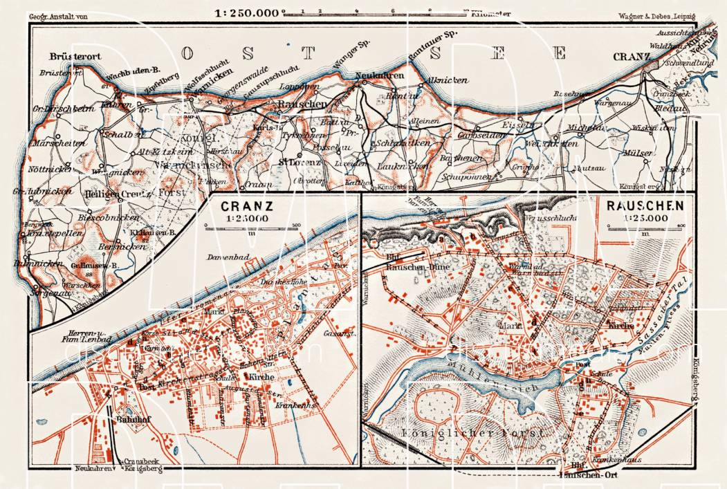 Кенигсберг город на карте. Немецкая карта Раушен. Старые карты Раушен. Немецкая карта Раушена(Светлогорска). Кранц карта до 1945.