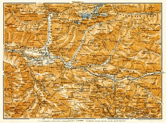 Puster Valley map, 1906